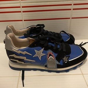 NEW Coach Sharky Fashion Sneakers Shoes Men 7 women 8.5